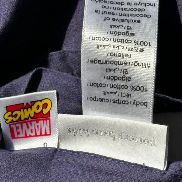 Preowned: Pottery Barn Kids Marvel Avengers Quilt (Full)/Sham/Spiderman Eurosham - Picture 9 of 11